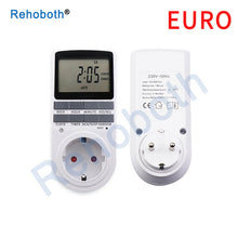 Load image into Gallery viewer, Electronic Digital Timer Switch EU Plug