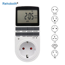 Load image into Gallery viewer, Electronic Digital Timer Switch EU Plug